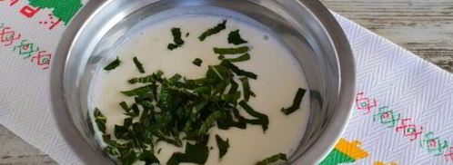 маринад для рыбы на кефире с имбирем. Шаг 4