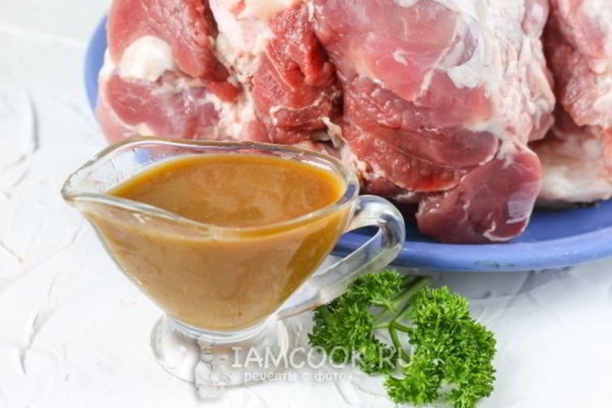 Рецепт маринада для свиной рульки в духовке