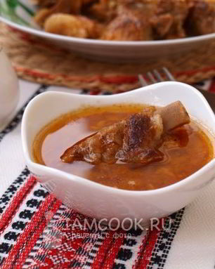 Маринад для свиных ребрышек