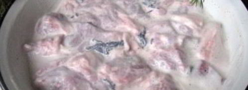 маринад из кефира для свинины. Шаг 3