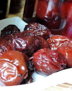 Маринованные сливы в сухом маринаде