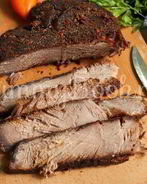 Пастрома из говядины в маринаде