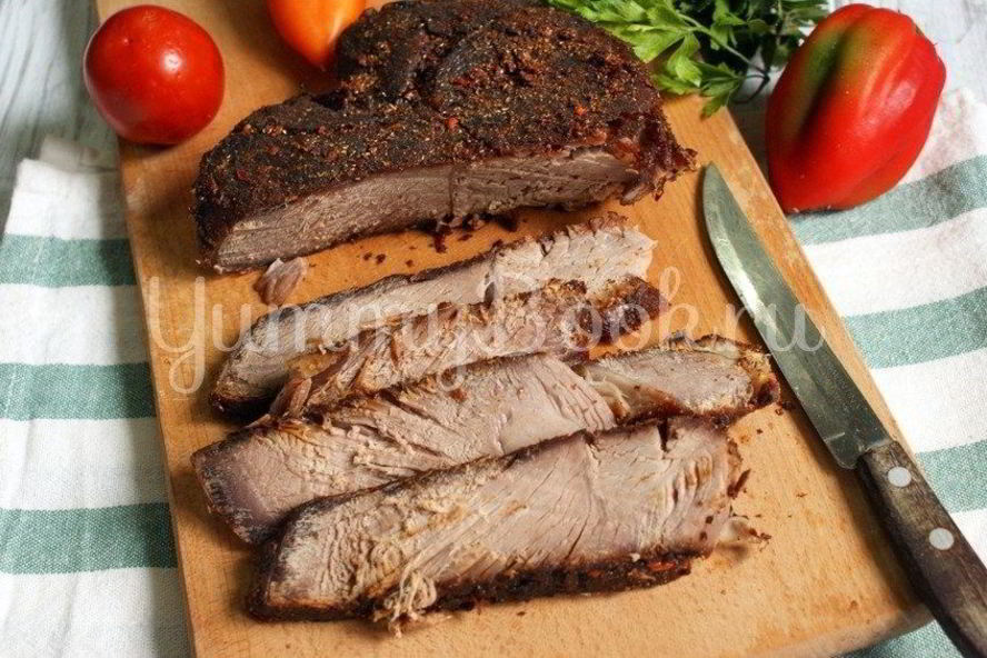 Рецепт пастромы из говядины в маринаде