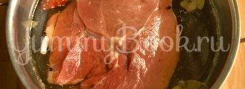 пастрома из говядины в маринаде. Шаг 3