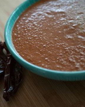 Шоколадный соус моле для птицы