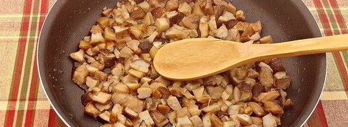 сливочно-грибной соус. Шаг 7