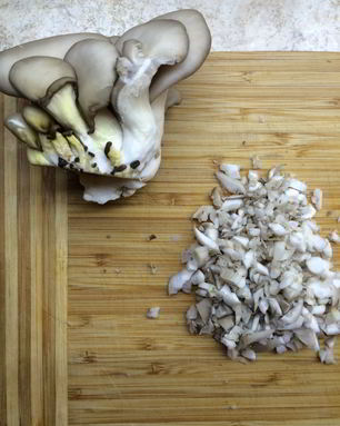 Сливочный соус с вешенками