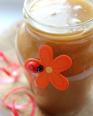 Соленый карамельный соус