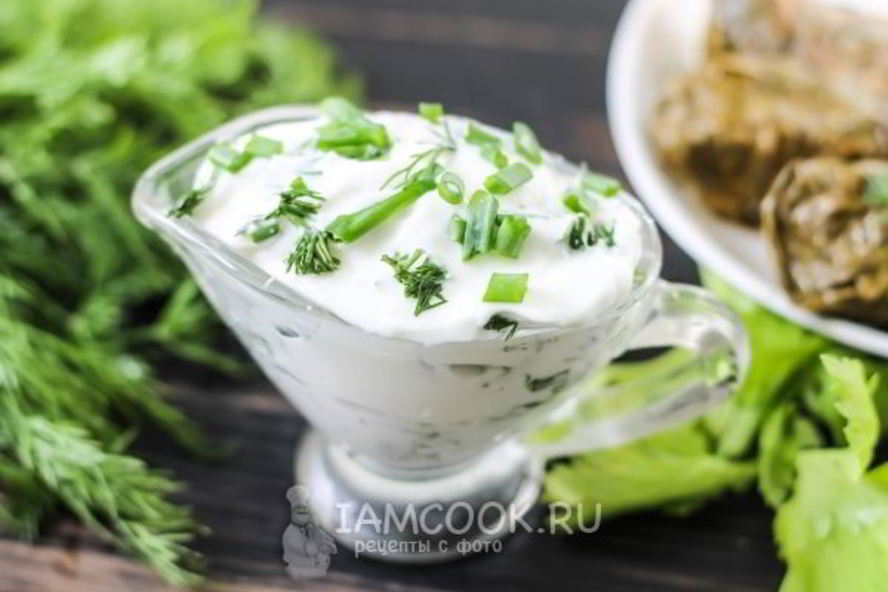 Рецепт соуса для долмы