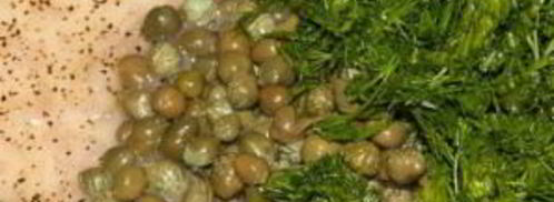 соус для рыбы из вина, масла и каперсов. Шаг 9