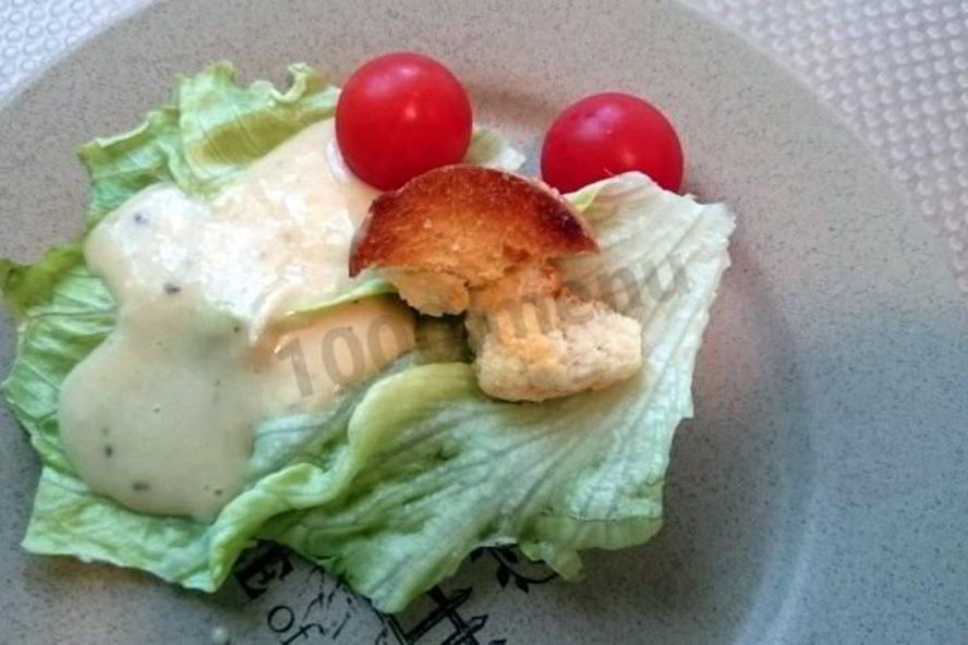 Рецепт соуса для цезаря с анчоусами