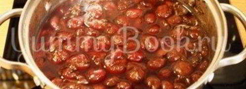 соус из черешни. Шаг 5