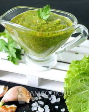 Бюджетный соус Песто