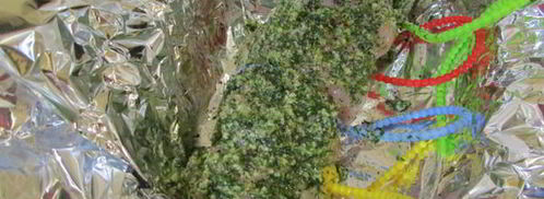 филе индейки с соусом песто из укропа. Шаг 11