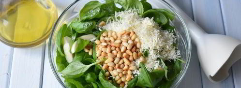 классический соус песто с базиликом. Шаг 4