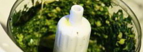 курица с соусом песто. Шаг 3