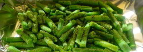 лосось с соусом песто. Шаг 4