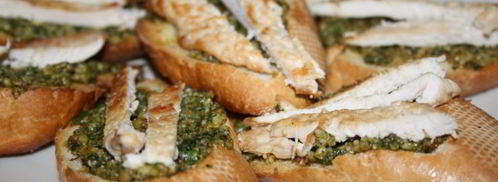 острый песто с козьим сыром и кинзой. Шаг 6