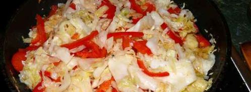 овощи пассированные с соусом песто. Шаг 8