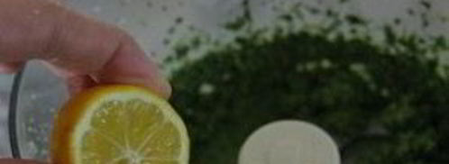 паста с соусом песто из капусты кале и грецких орехов. Шаг 5