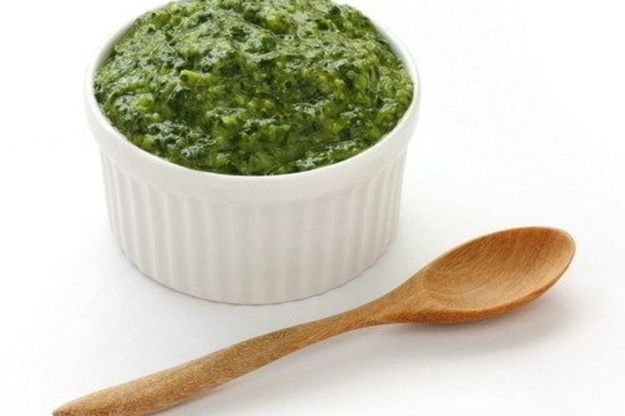 Рецепт песто из черемши и петрушки с грецкими орехами