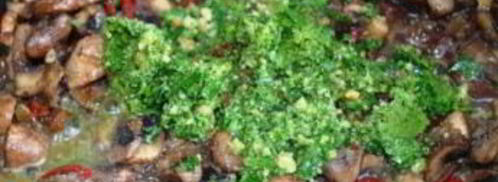 песто из грибов. Шаг 6