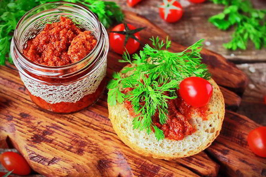 Рецепт песто из вяленых томатов