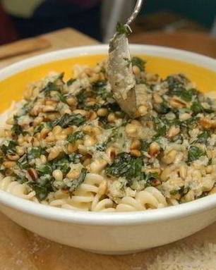 Песто на сковороде