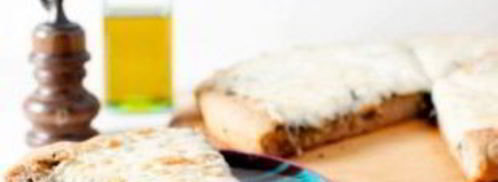 пицца три сыра с соусом песто. Шаг 8