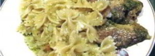 рыба под соусом песто в горшочках. Шаг 7