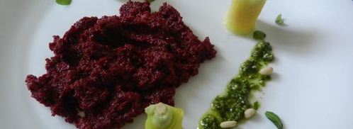 сибас, запеченый с соусом песто. Шаг 22