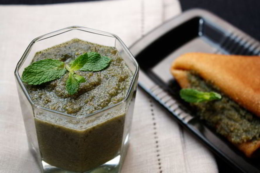 Рецепт сладкого мятного песто