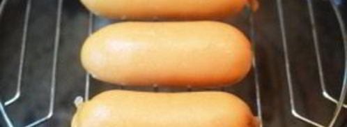 сосиски-гриль с соусом песто из руколлы. Шаг 7