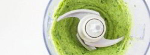 соус песто из черемши. Шаг 5