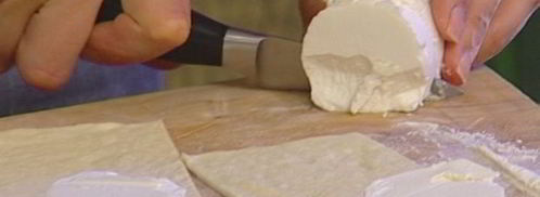 закуска из козьего сыра с соусом песто. Шаг 8