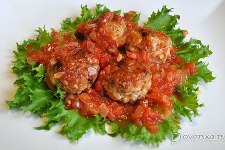 Рецепт фрикаделек в соусе сальса
