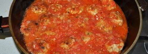 фрикадельки в соусе сальса. Шаг 8