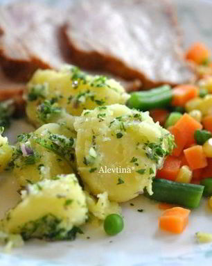 Картофель сальса