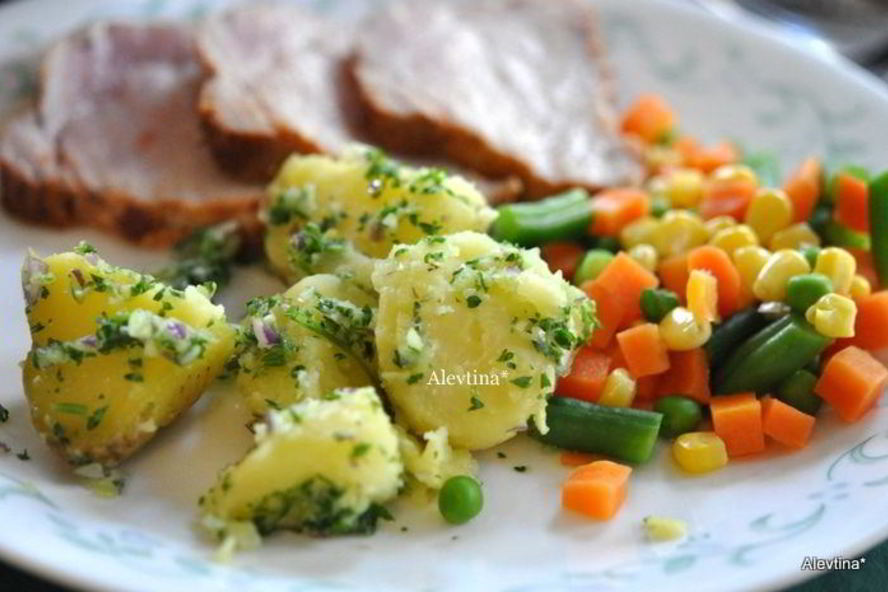 Рецепт картофеля сальса