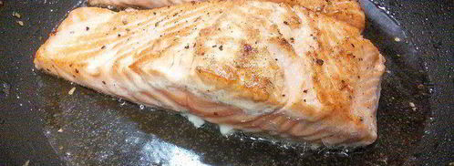 лосось с соусом сальса из авокадо. Шаг 5