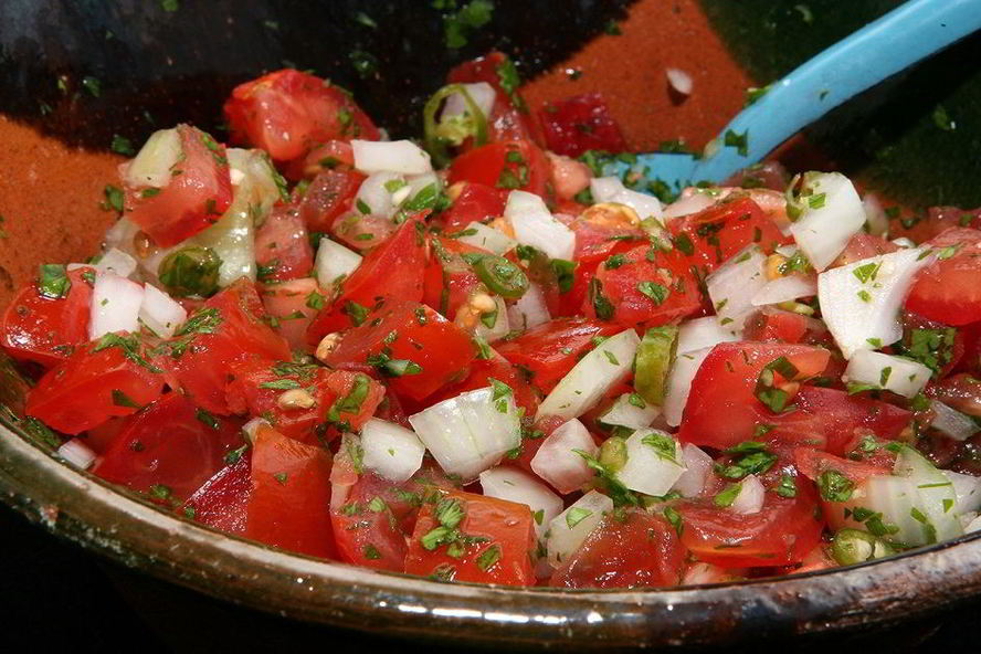 Рецепт мексиканской сальсы пико-де-гайо