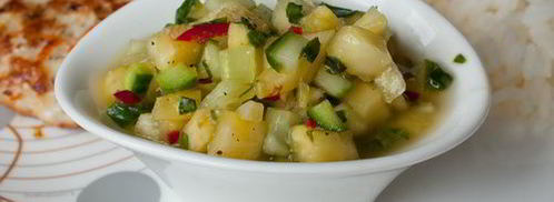 огуречно-ананасовая сальса. Шаг 8