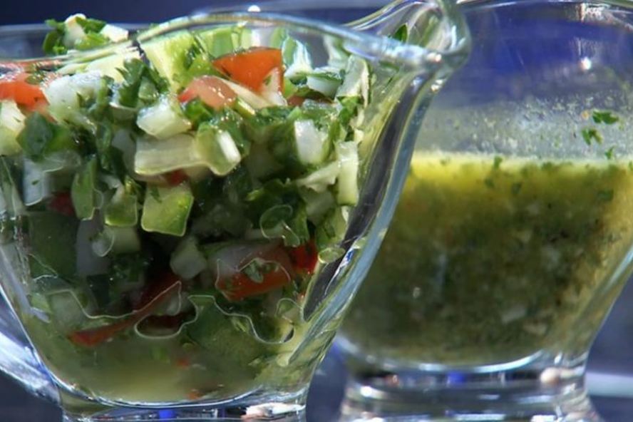 Рецепт острой зеленой сальсы