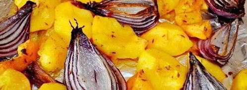 персиковая сальса с чипсами из лаваша. Шаг 5