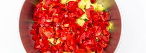 сальса из авокадо с помидорами. Шаг 5