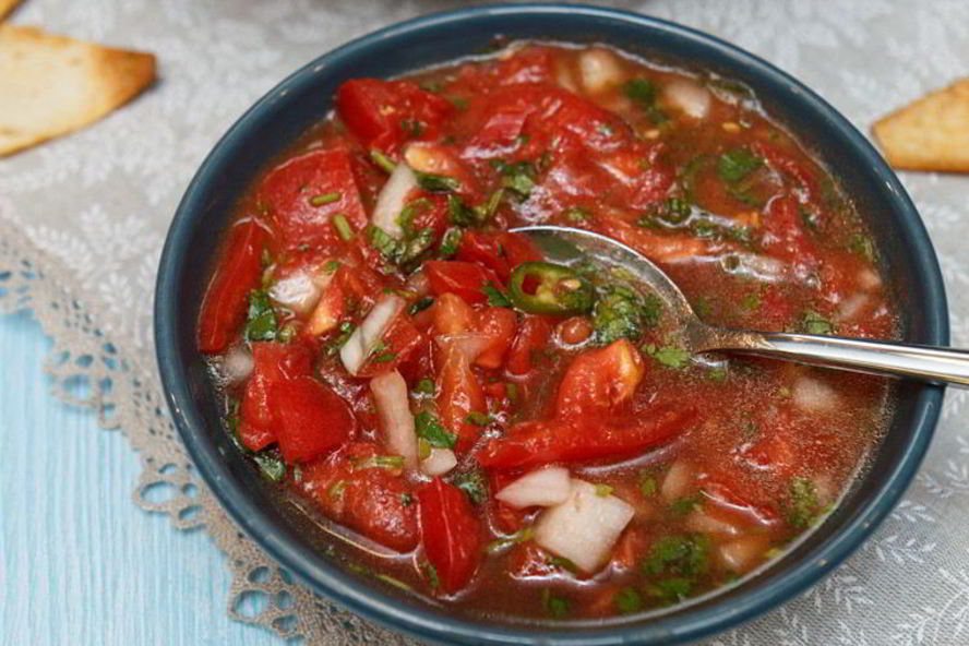 Рецепт сальсы из летних помидоров