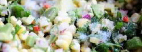 сальса из свежей кукурузы и авокадо. Шаг 12