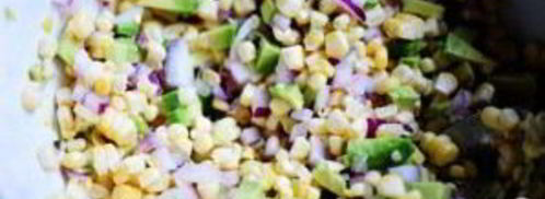 сальса из свежей кукурузы и авокадо. Шаг 8