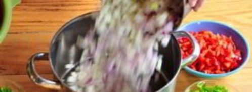 сальса на зиму. Шаг 3
