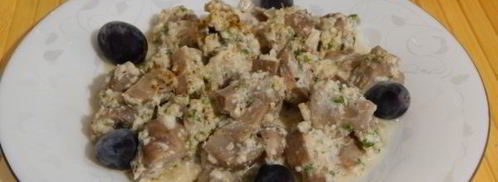 сациви с грибами. Шаг 14